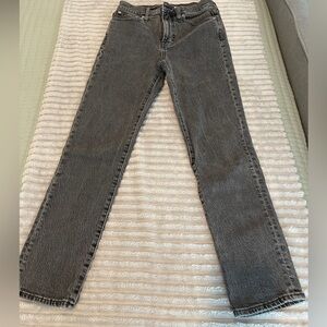 Black Washed Madewell Jeans
